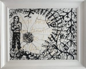 example of monochrome painting for sale