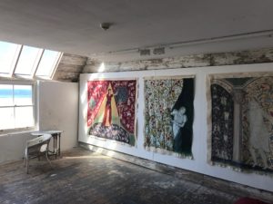 paintings at porthmeor studios